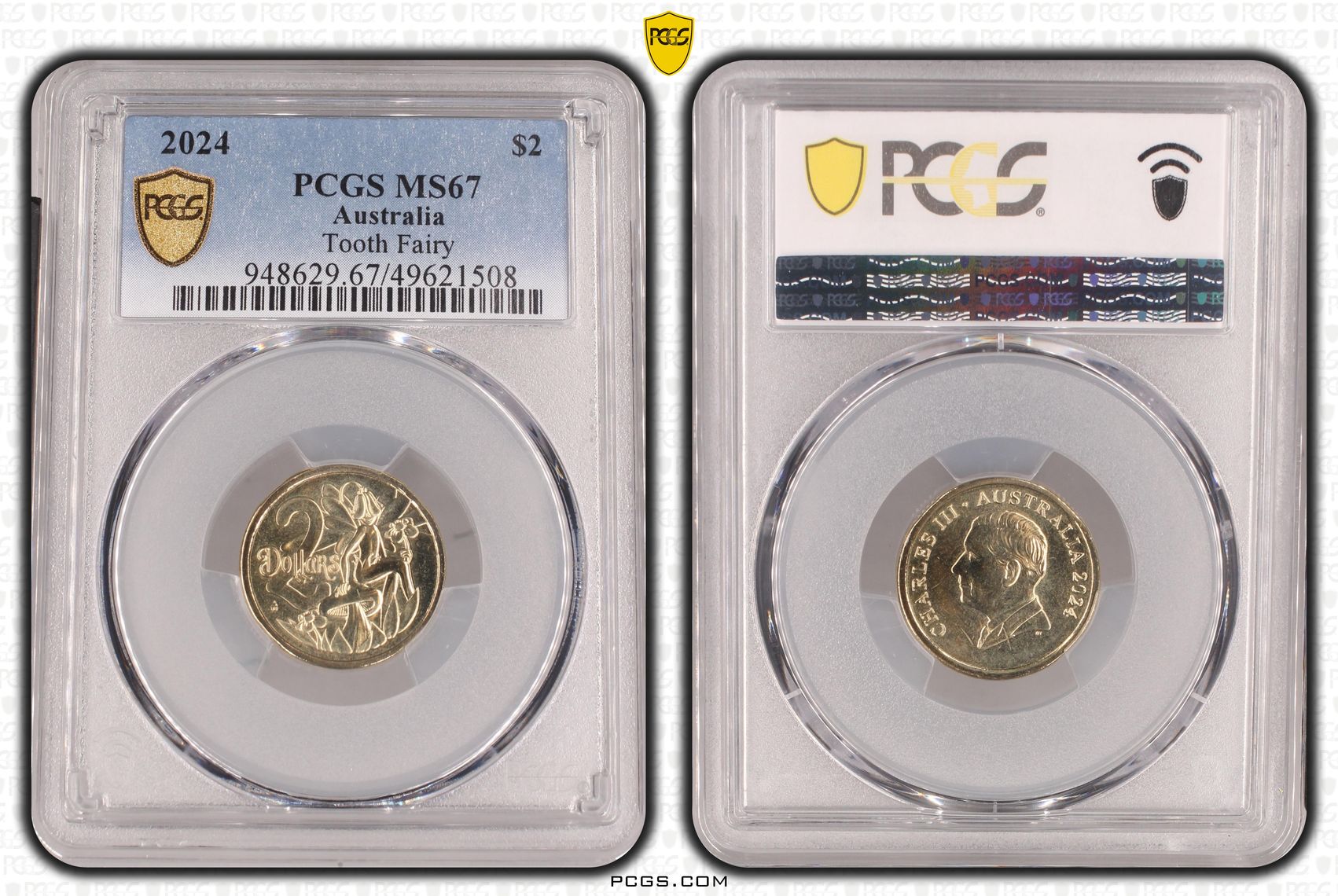 Tooth Fairy, Two Dollar, 2024, PCGS MS67
