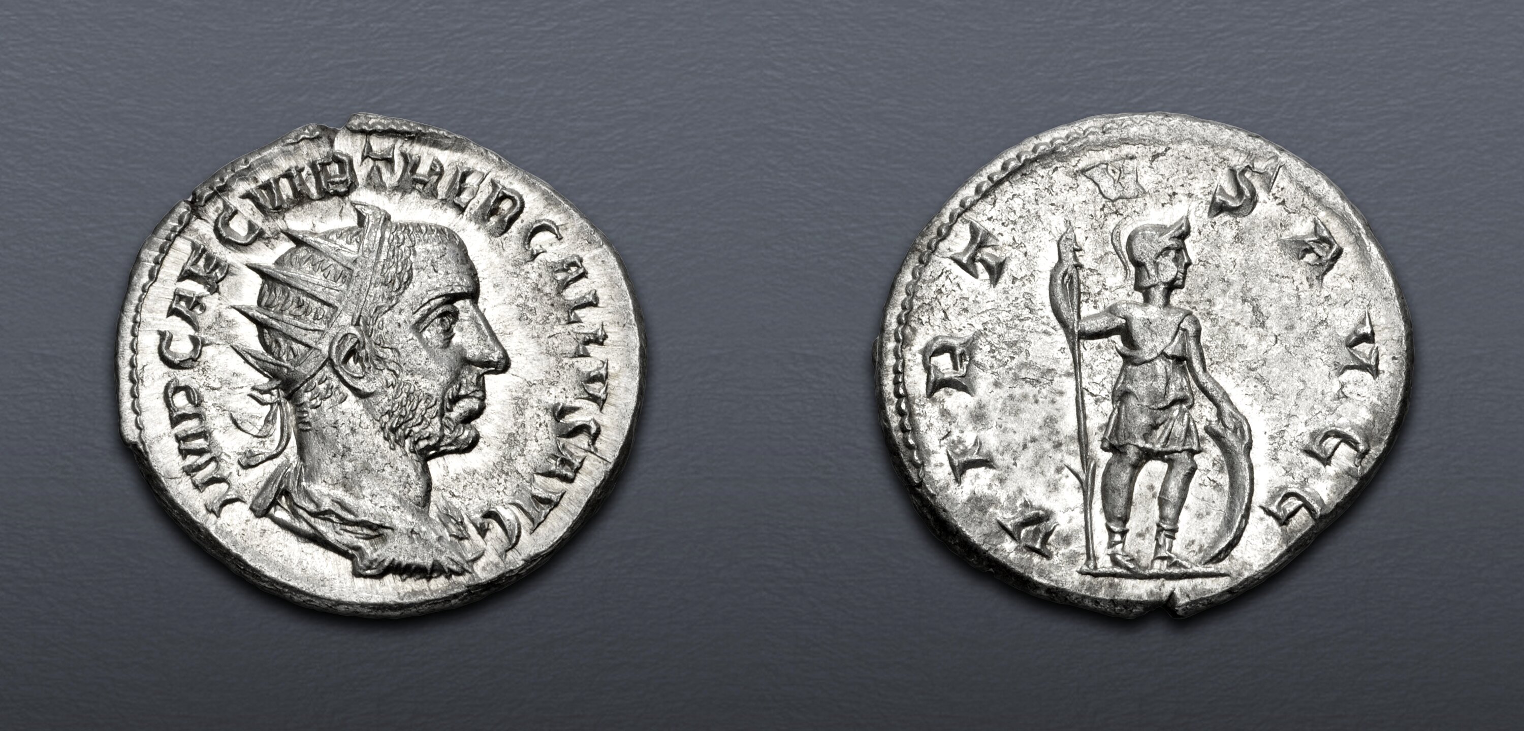 Trebonianus Gallus. AD 251-253. AR Antoninianus (21mm, 4.07 g, 6h ...