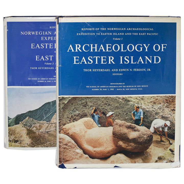 HEYERDAHL, THOR & FERDON, EDWIN N.   -  [3 volumes]