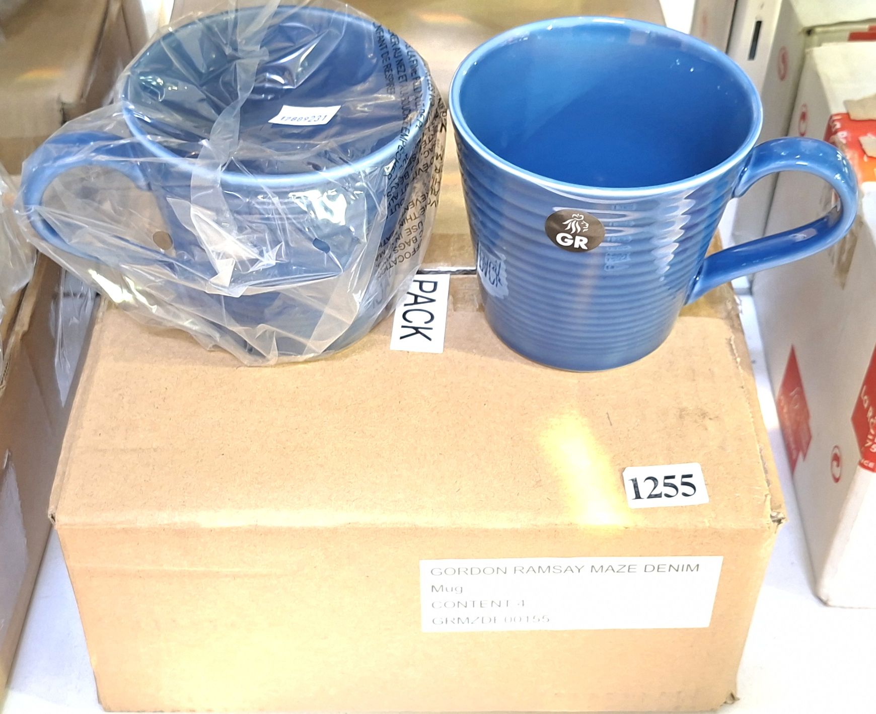 1255 · GORDON RAMSAY BY DOULTON COFFEE CUPS