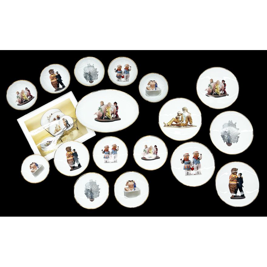Jeff Koons ''Banality Series'' Porcelain Service