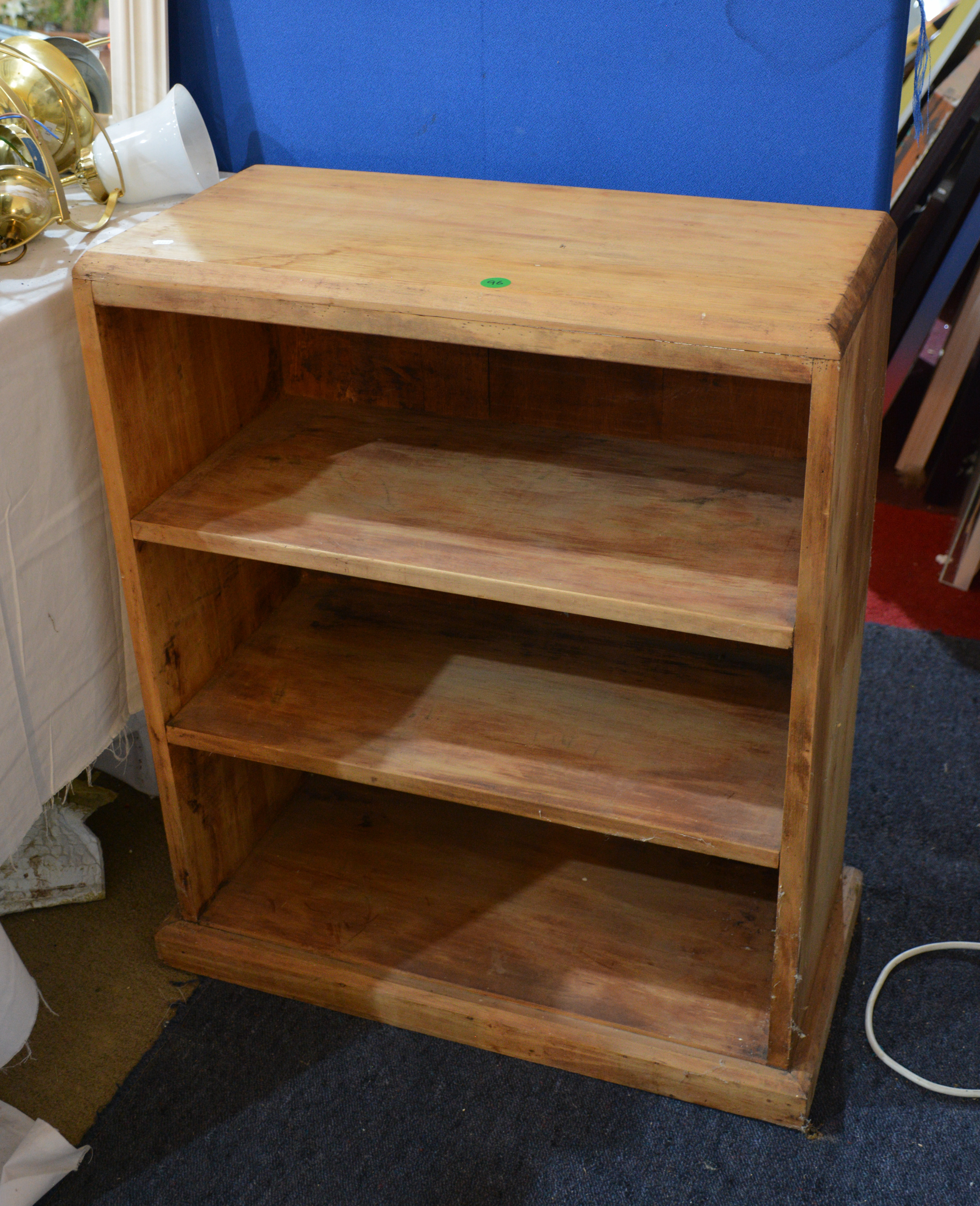 Handmade Kauri Bookcase — sold at auction in New Zealand for $95