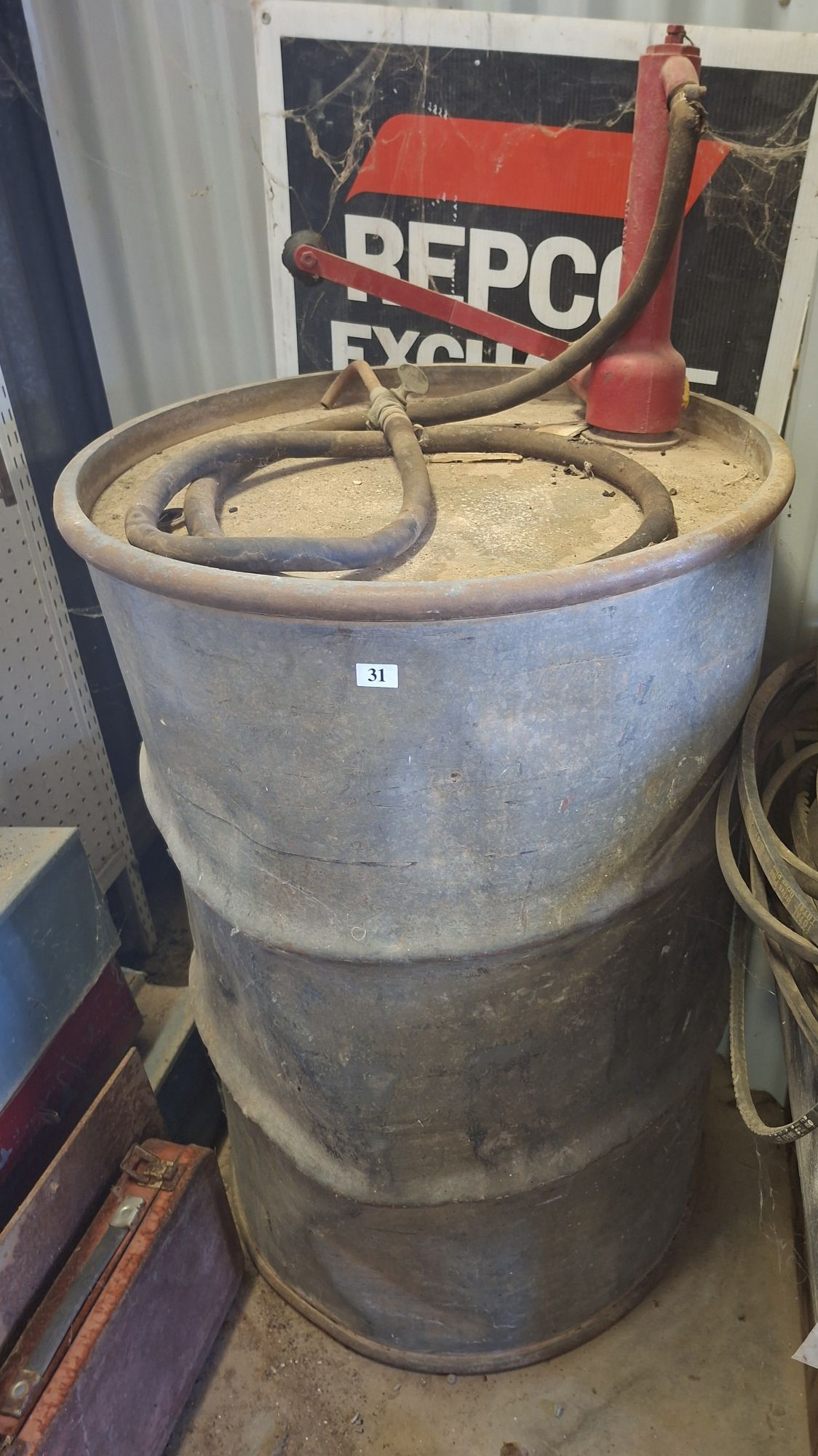 Oil Drum And Pump