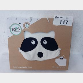 TOTS EXTRA LARGE HOODED TOWEL - 120CM X 70CM