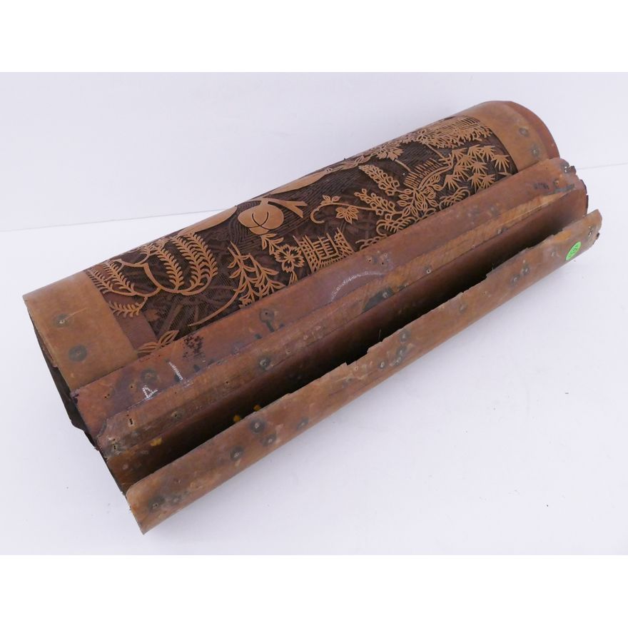 Roll 13pc Japanese Katagami Stencils- largest 47x18''