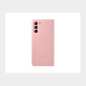 Original Samsung Galaxy S21 5G Smart Clear View Cover - Pink - Galaxy S21 - Bar 9902000463513-51748/2085 SN B1 (S6)