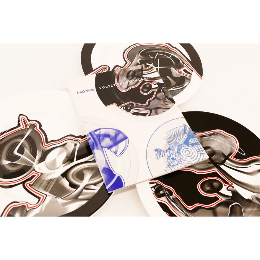 Frank Stella ''Vortex Engravings #1-4'' 2001 Plate Set