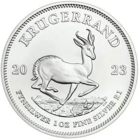 2023 1OZ SILVER KRUGERRAND COIN - 51632/557
