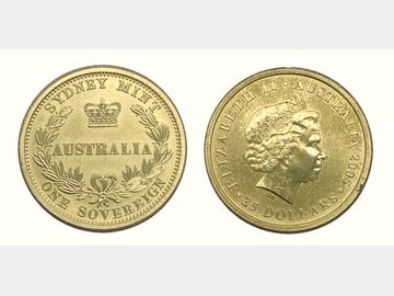 2005 AUSTRALIAN SYDNEY MINT GOLD SOVEREIGN