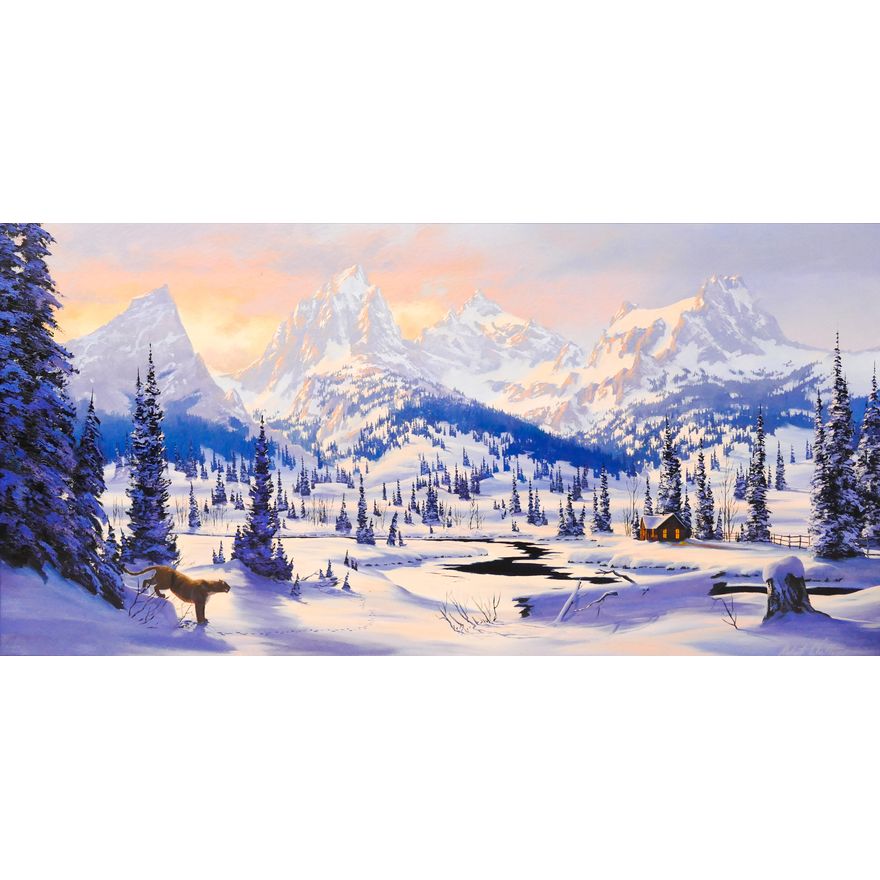 Robert Walton (1934-2019 Washington) ''Grand Teton''