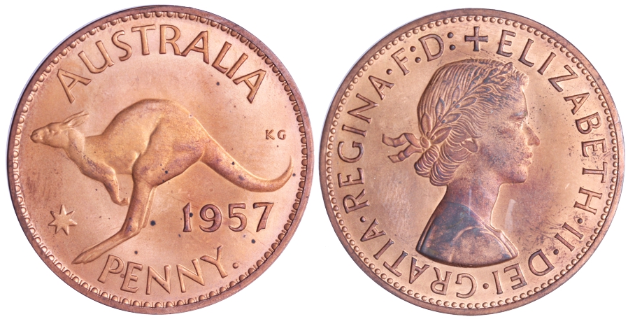 1957 Perth Penny