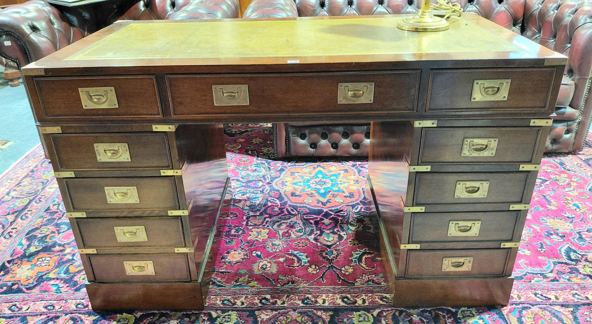 Antique Campaign Desk