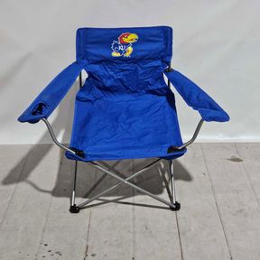 University of Kansas KU Jayhawks Folding Camp Chair