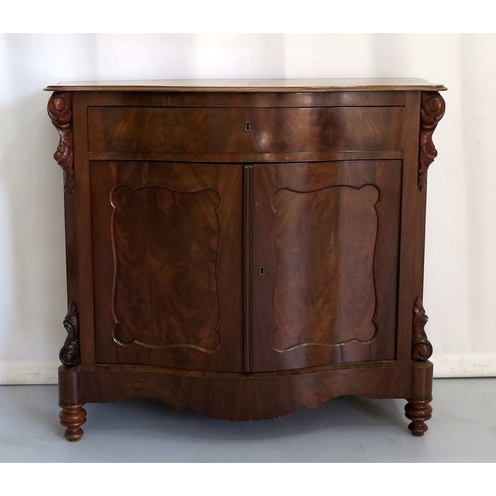 DUTCH MAHOGANY SIDE CABINET