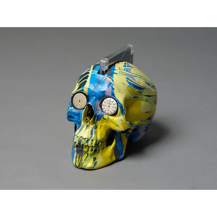 Damien Hirst 'The Hours Spin Skull - See the Light'