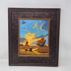 Cally Krallman Original Prairie Landscape Painting