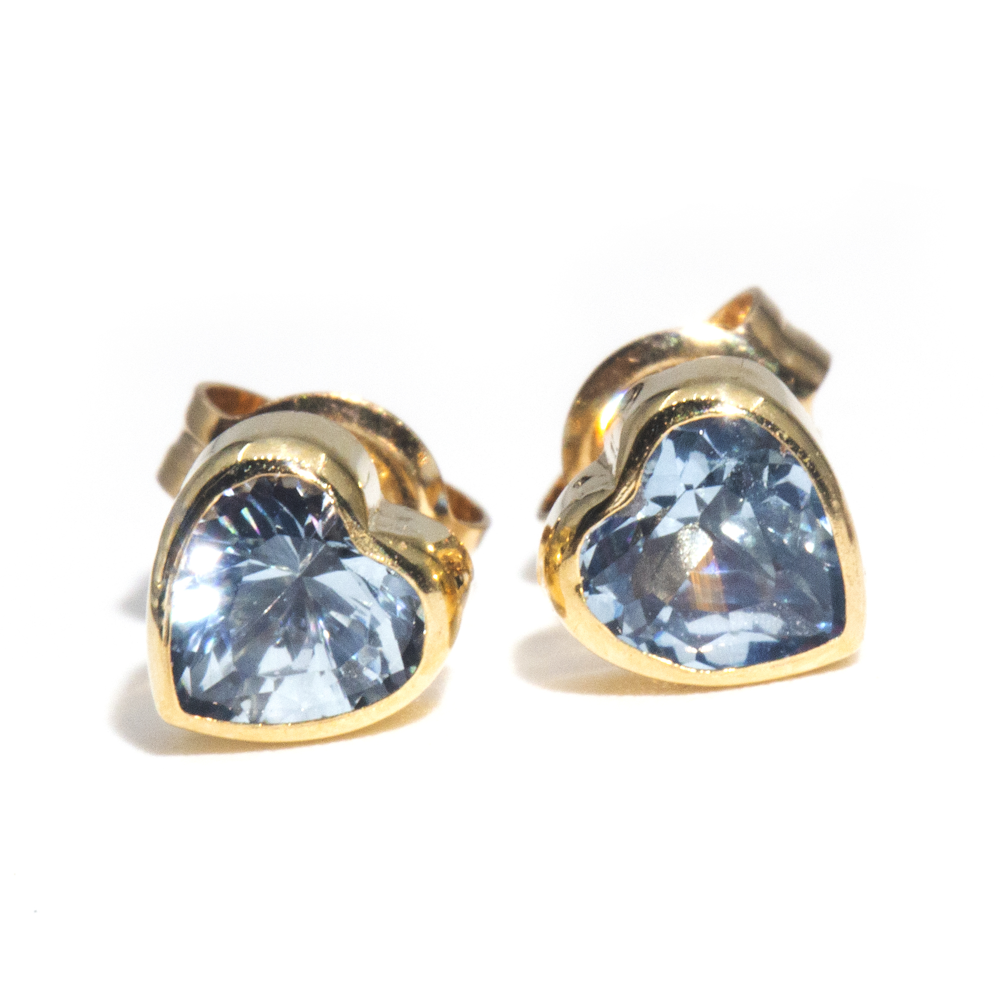 Heart Shape Stud Earrings