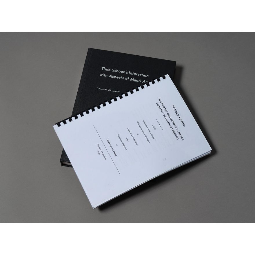 Damian Skinner ‘Theo Schoon’s Interaction with Aspects of Māori Art’, Thesis [plus]