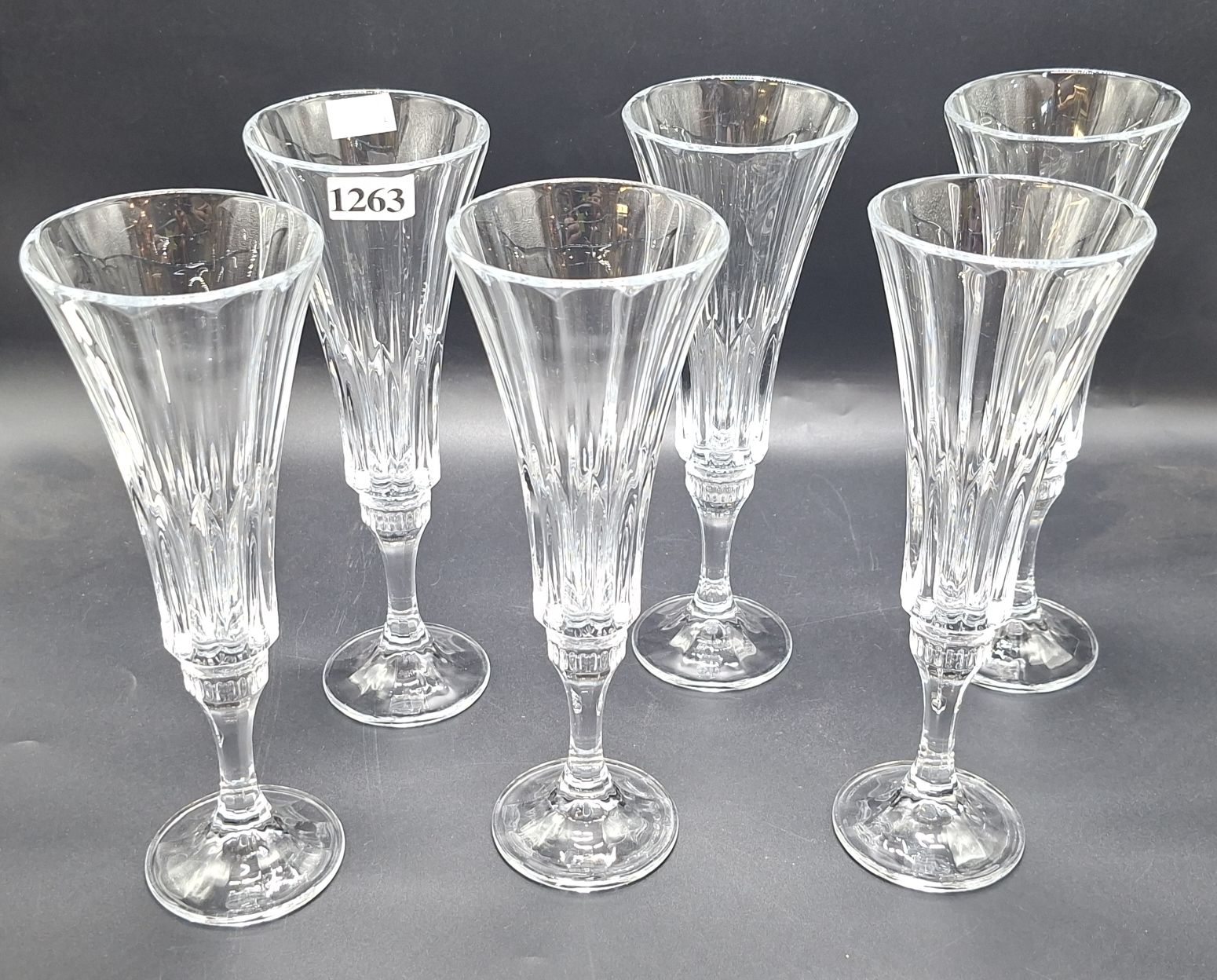 Crystal Champagne Flutes