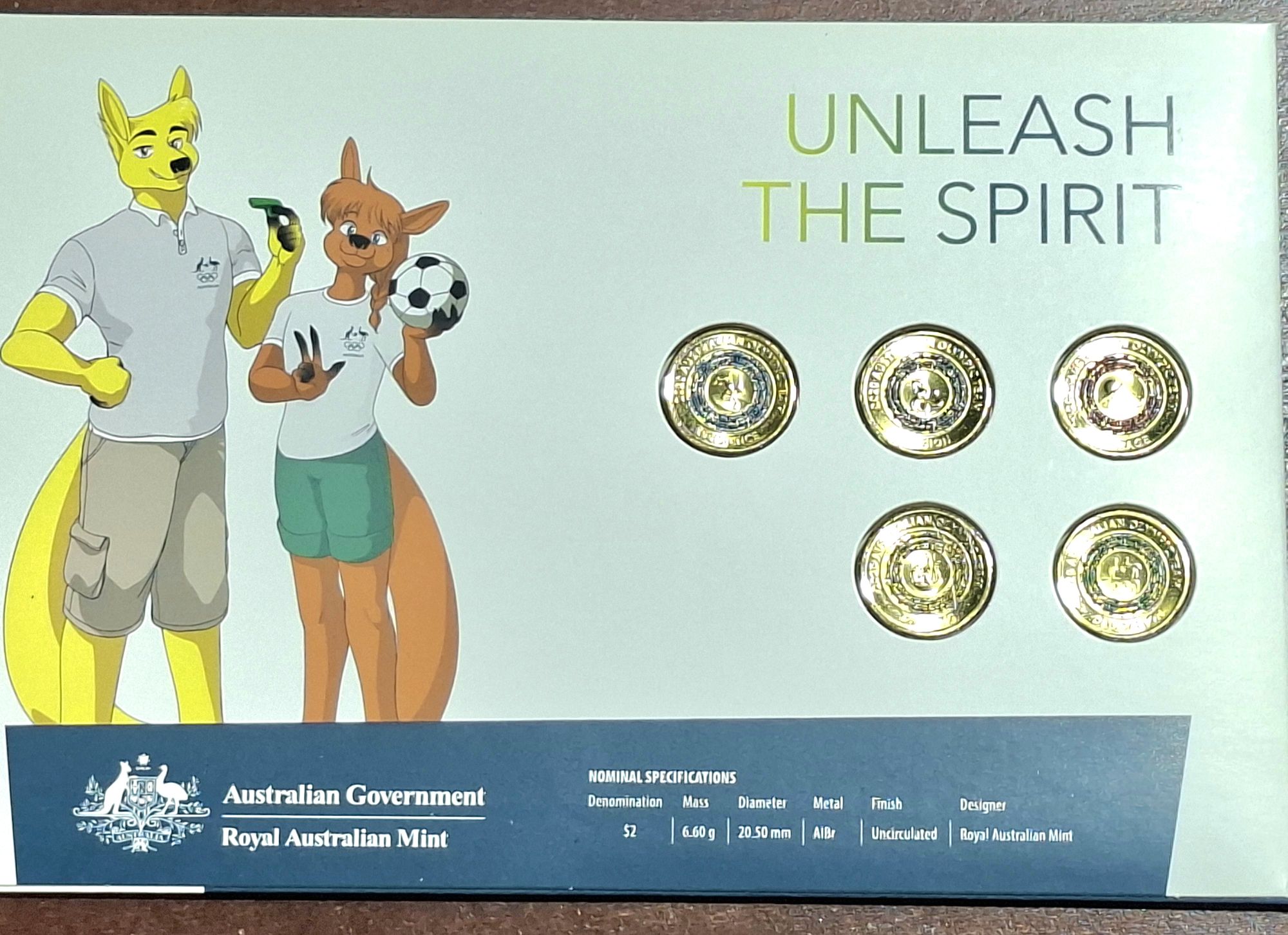 1431 · 2020 COLOURED COIN COLLECTION
