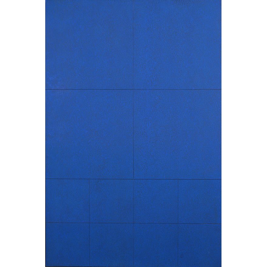 Milan Mrkusich 'Monochrome Blue 1978'