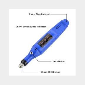 Professional Electric Manicure Pedicure Drill Machine Blue |