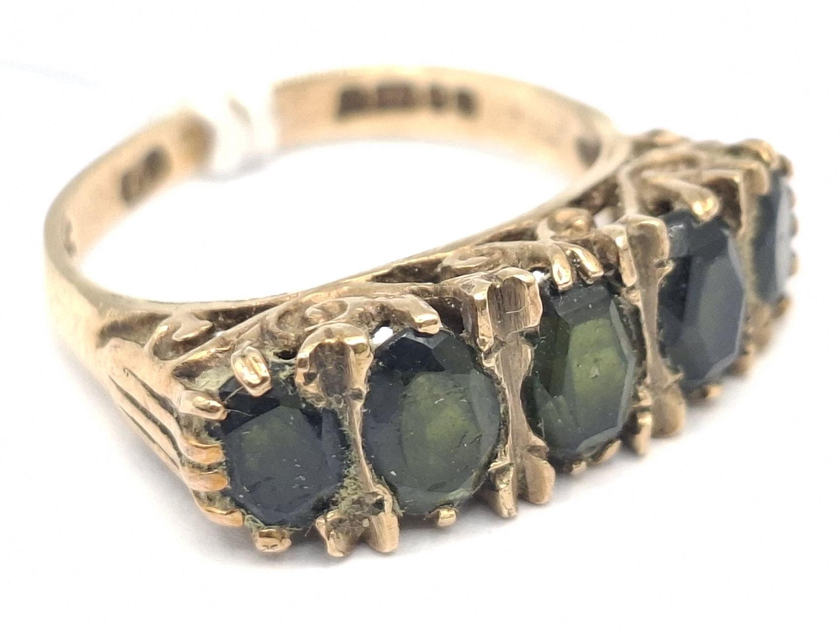 9ct Gold Sapphire Ring
