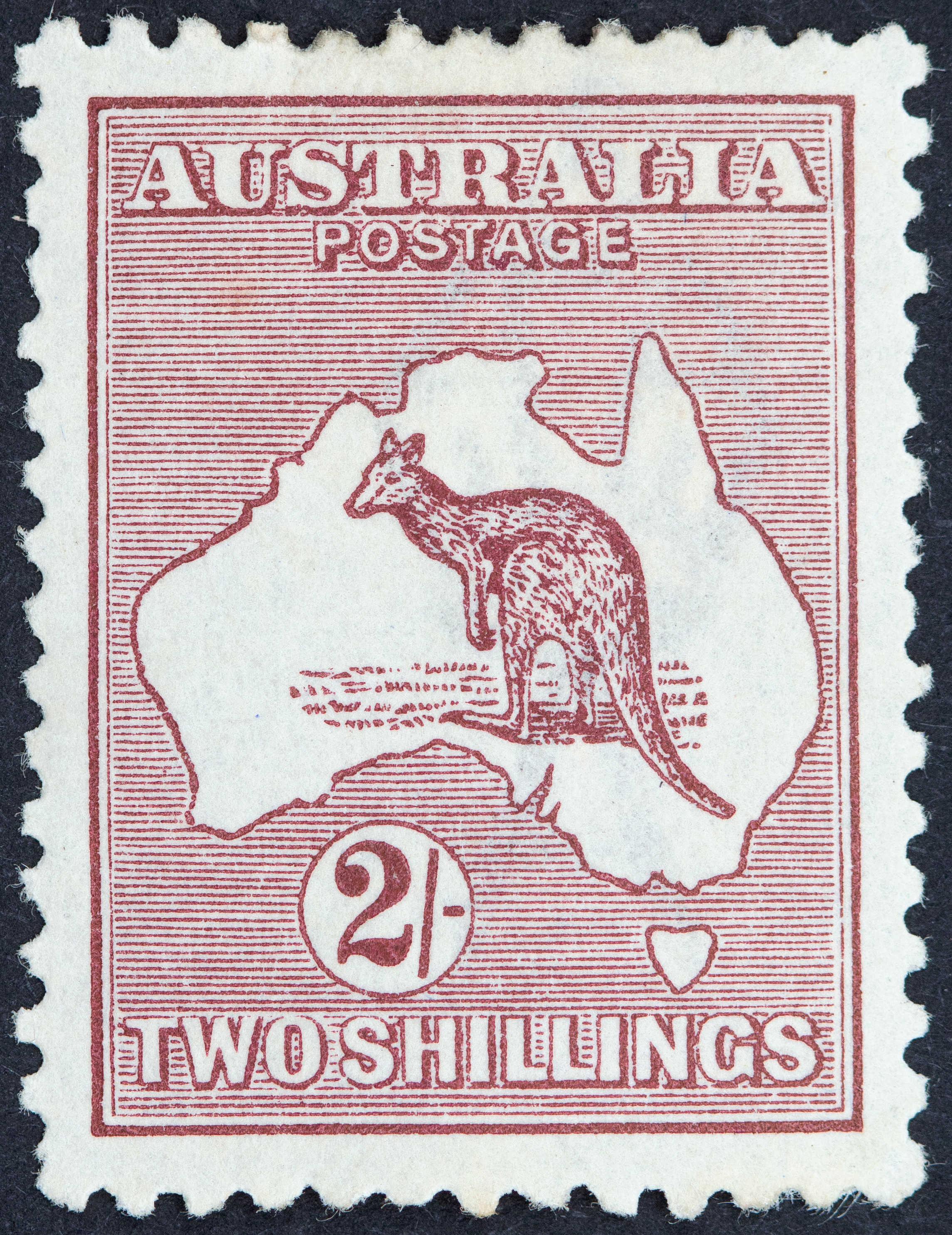 346 · Third Watermark, Two Shillings, 1924, Good