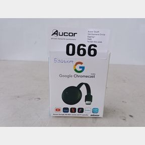 GOOGLE CHROMECAST 3RD GEN 2018 - PARALLEL IMPORT (OEM PACKAGING) - BLACK -