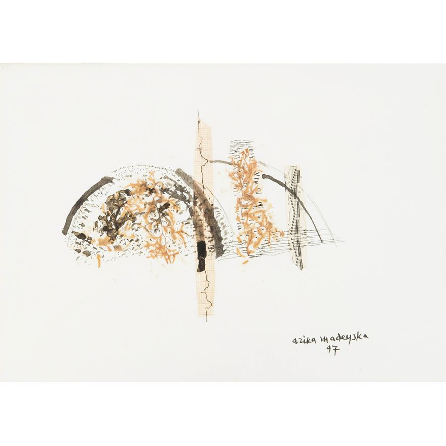 Arika Madeyska | Kompozycja-kolaż, 1997 r.