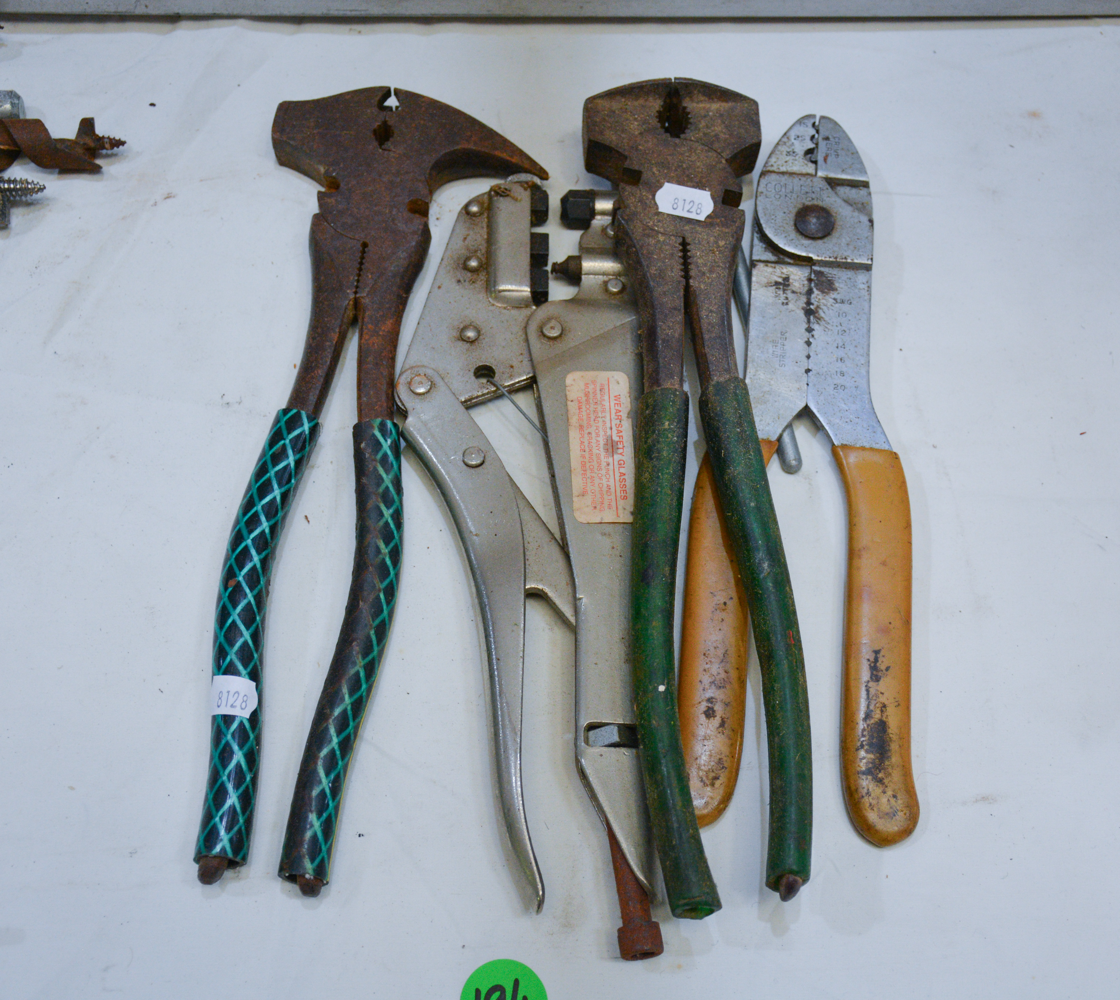 Hand Tools x 4 — sold at auction in New Zealand for $30