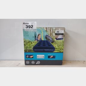 BESTWAY PAVILLO AIRBED SINGLE WITH BUILT-IN FOOT PUMP -