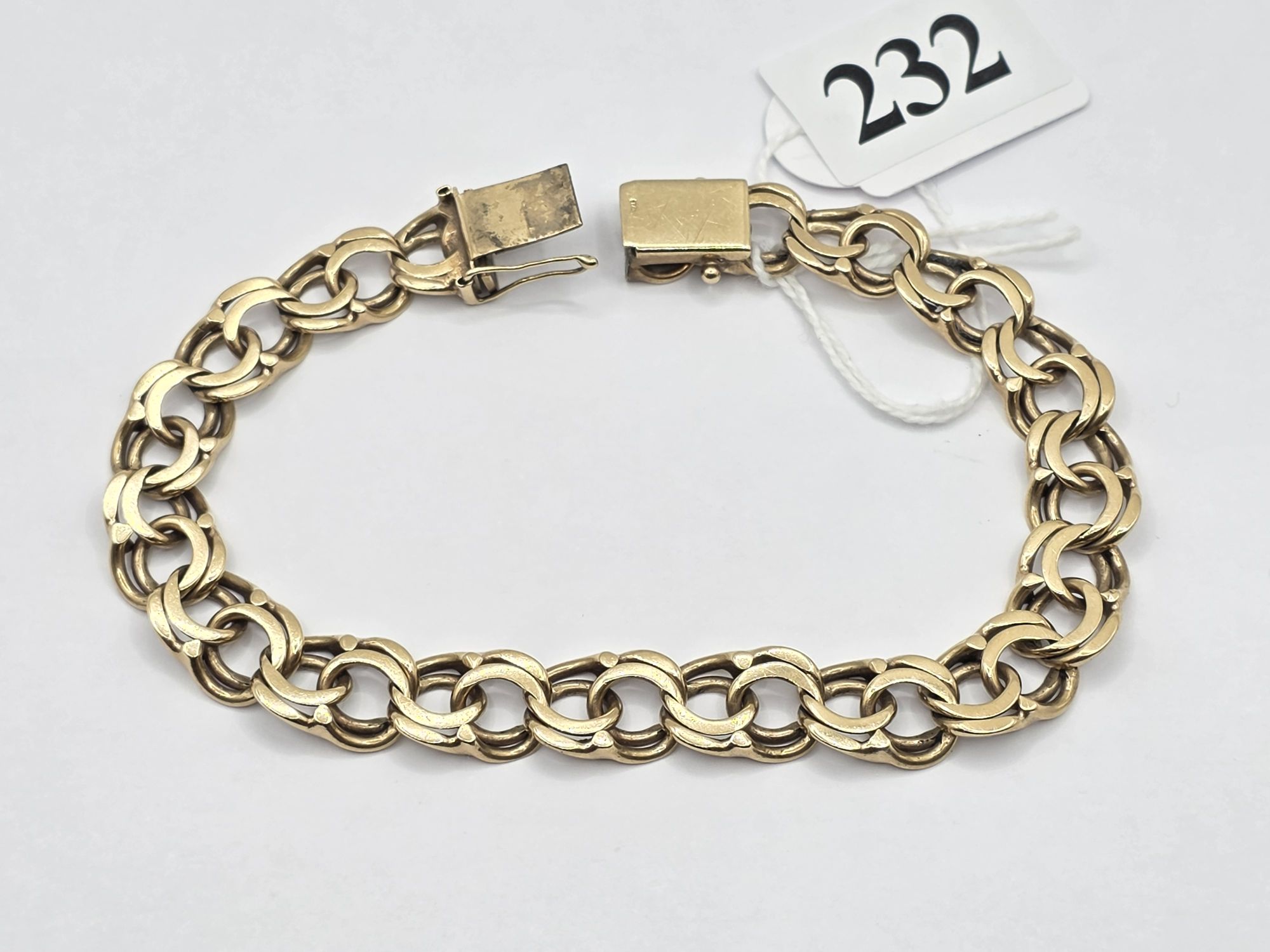 232 · 9CT GOLD BRACELET