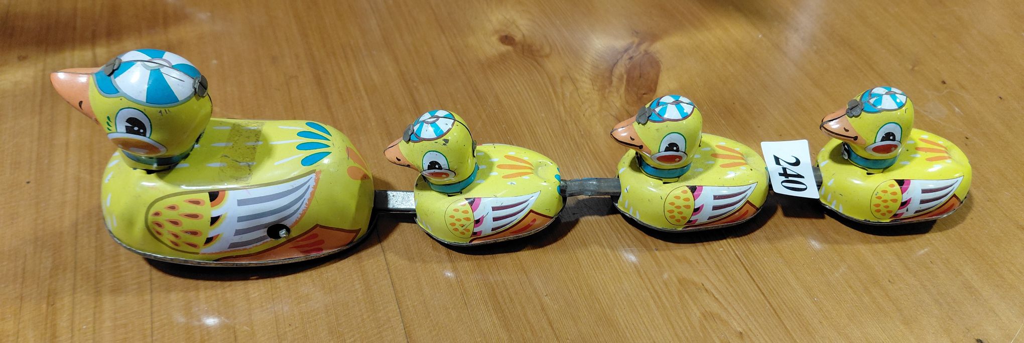 Tin Toy Ducks