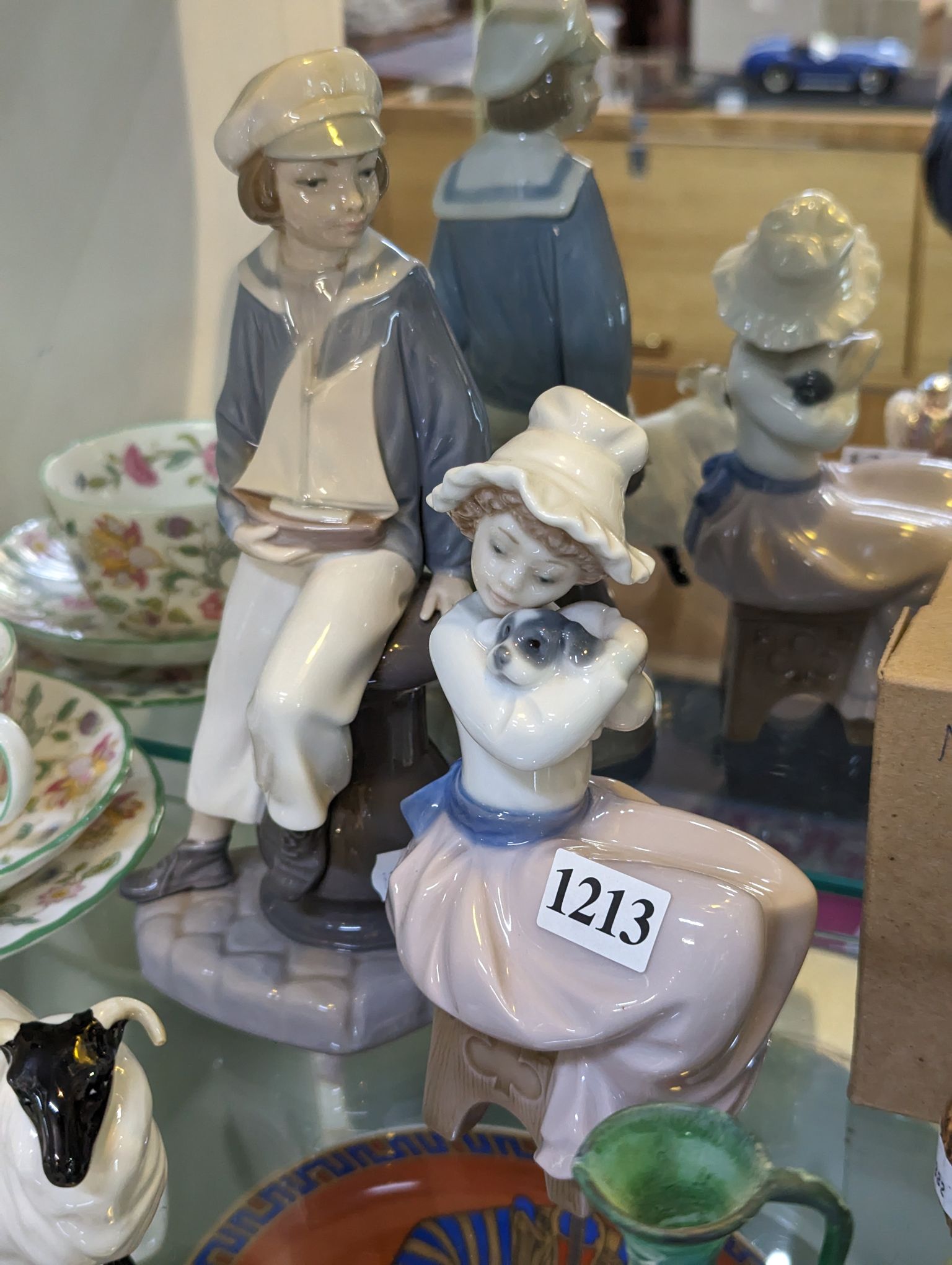 SPANISH PORCELAIN FIGURINES Small and Whitfield