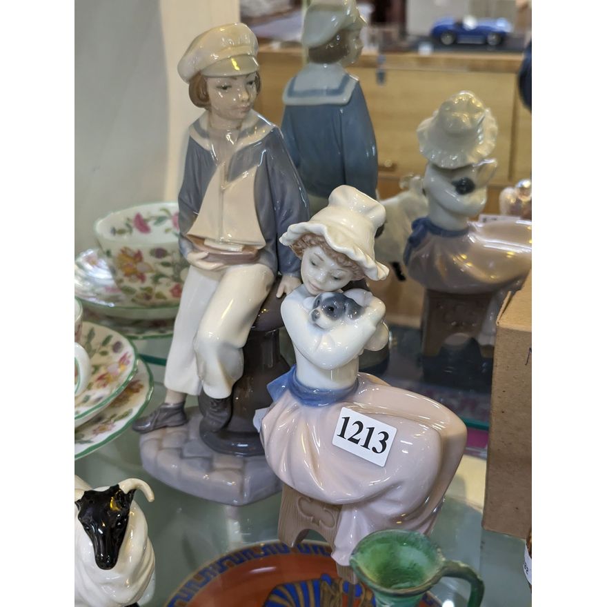 SPANISH PORCELAIN FIGURINES Small and Whitfield