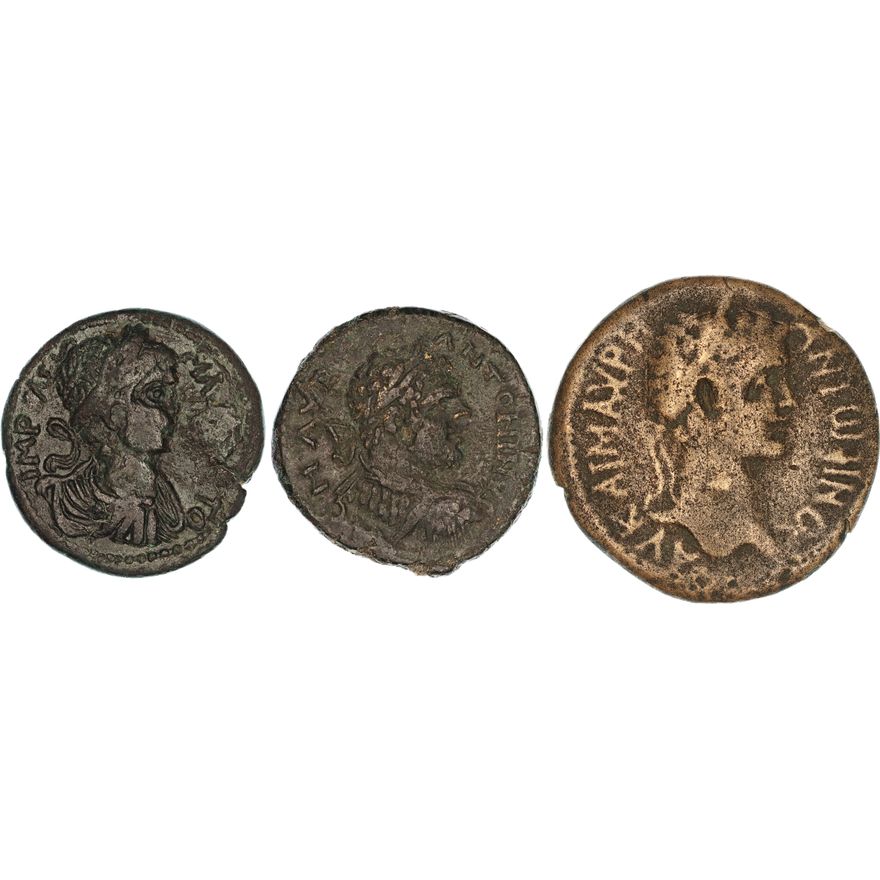 Roman Empire, Caracalla, Æ Unit, 198-217 AD,  F-VF