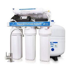 75 GPD Reverse Osmosis Water Filter System With Booster Pump |