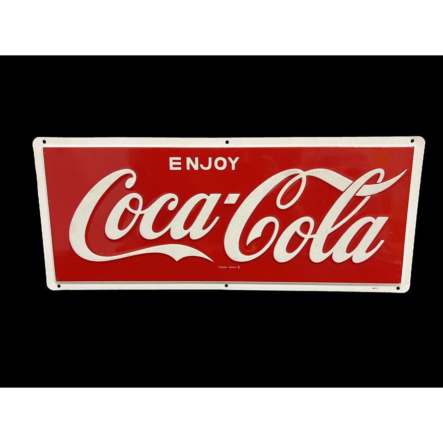 Coca Cola Coke Tin Metal Soda Sign