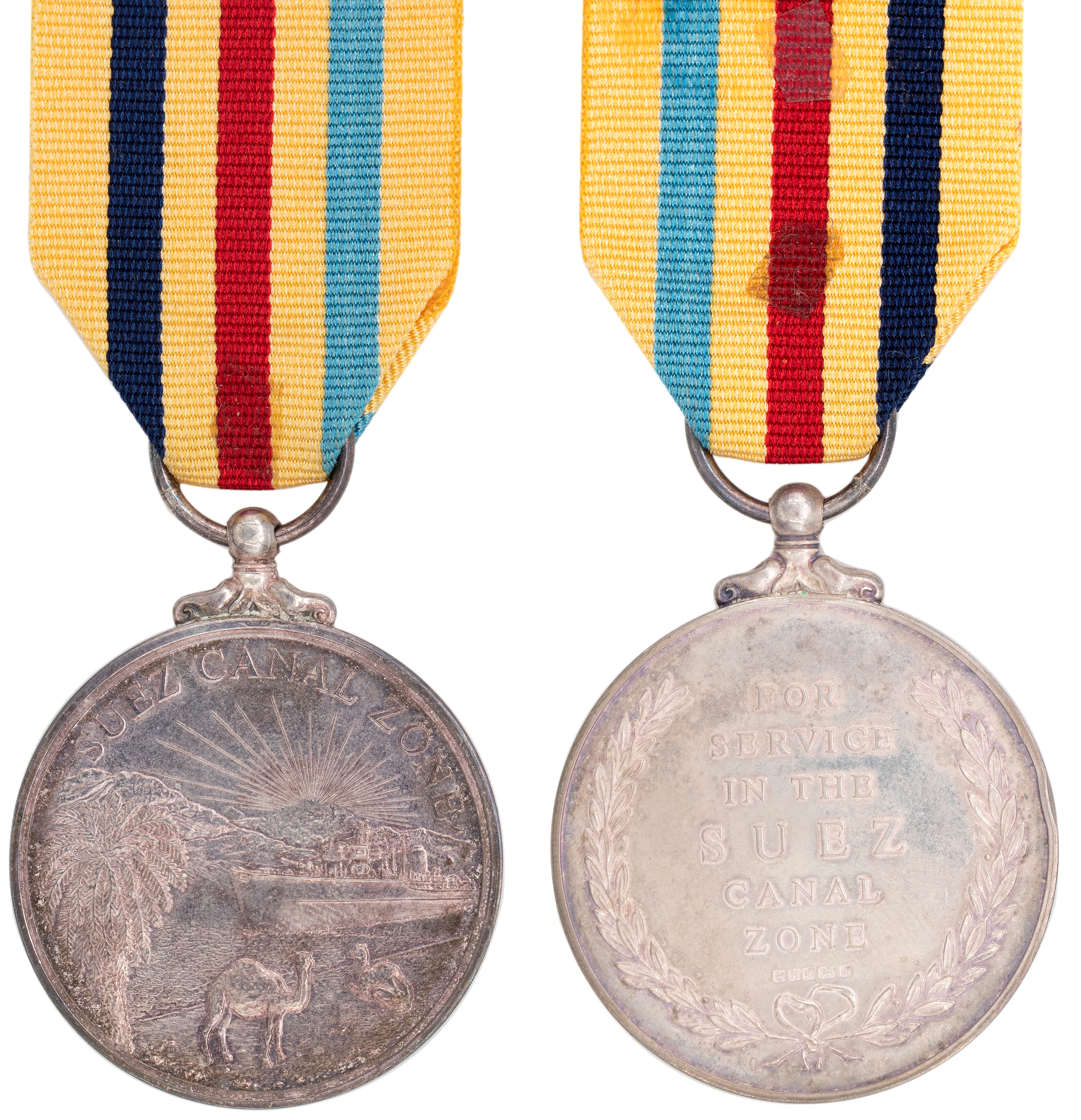 Great Britain, Suez Canal Medal, 1956, UNC
