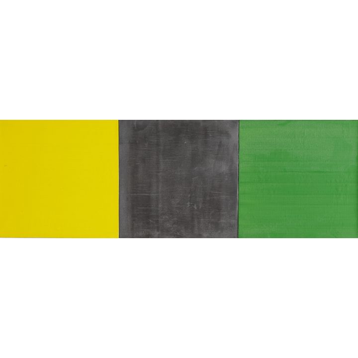 Maria Lalic (United Kingdom, 1952-) 'Lead Triptych VIII'