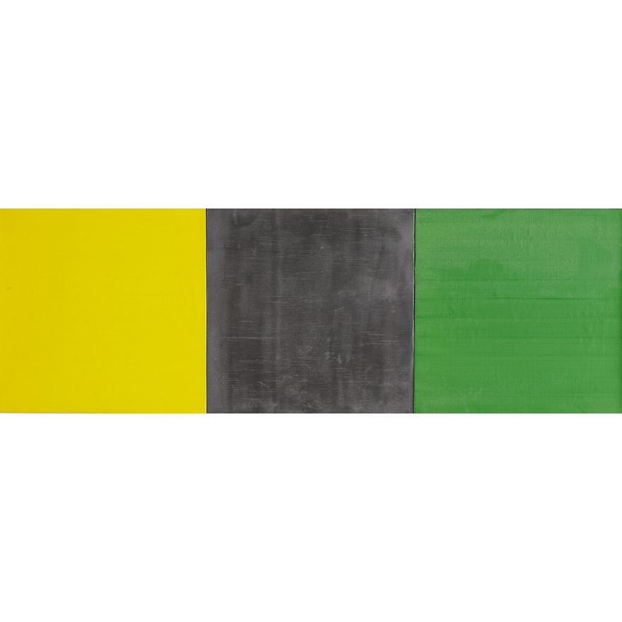 Maria Lalic (United Kingdom, 1952-) 'Lead Triptych VIII'