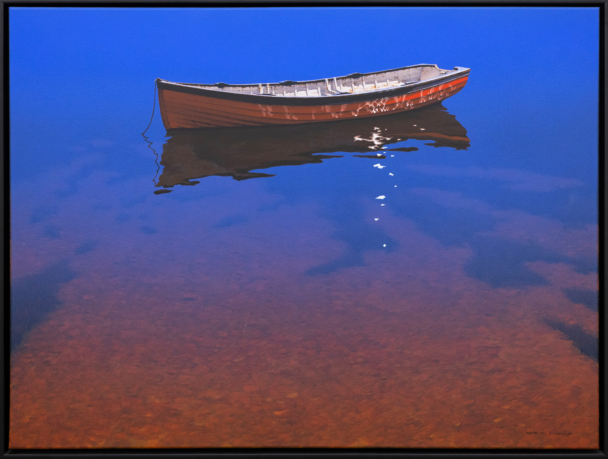 Steve Harris 'The Still Waters' — sold at auction in New Zealand for $4,600