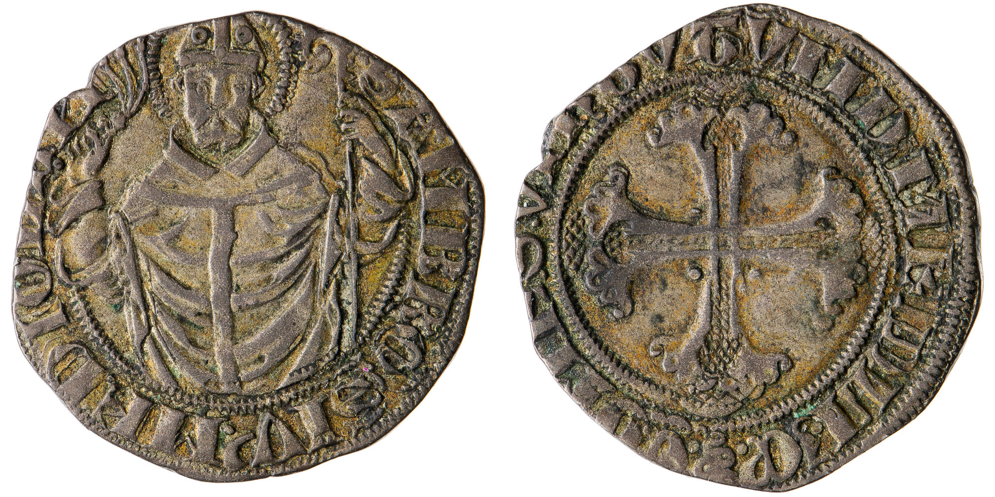 Italy, Gian Galeazzo Visconti, Milan, Soldo, 1395 - 1402, gF