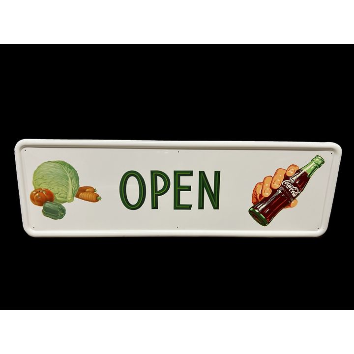 NOS Coca Cola Coke Open Soda Sign