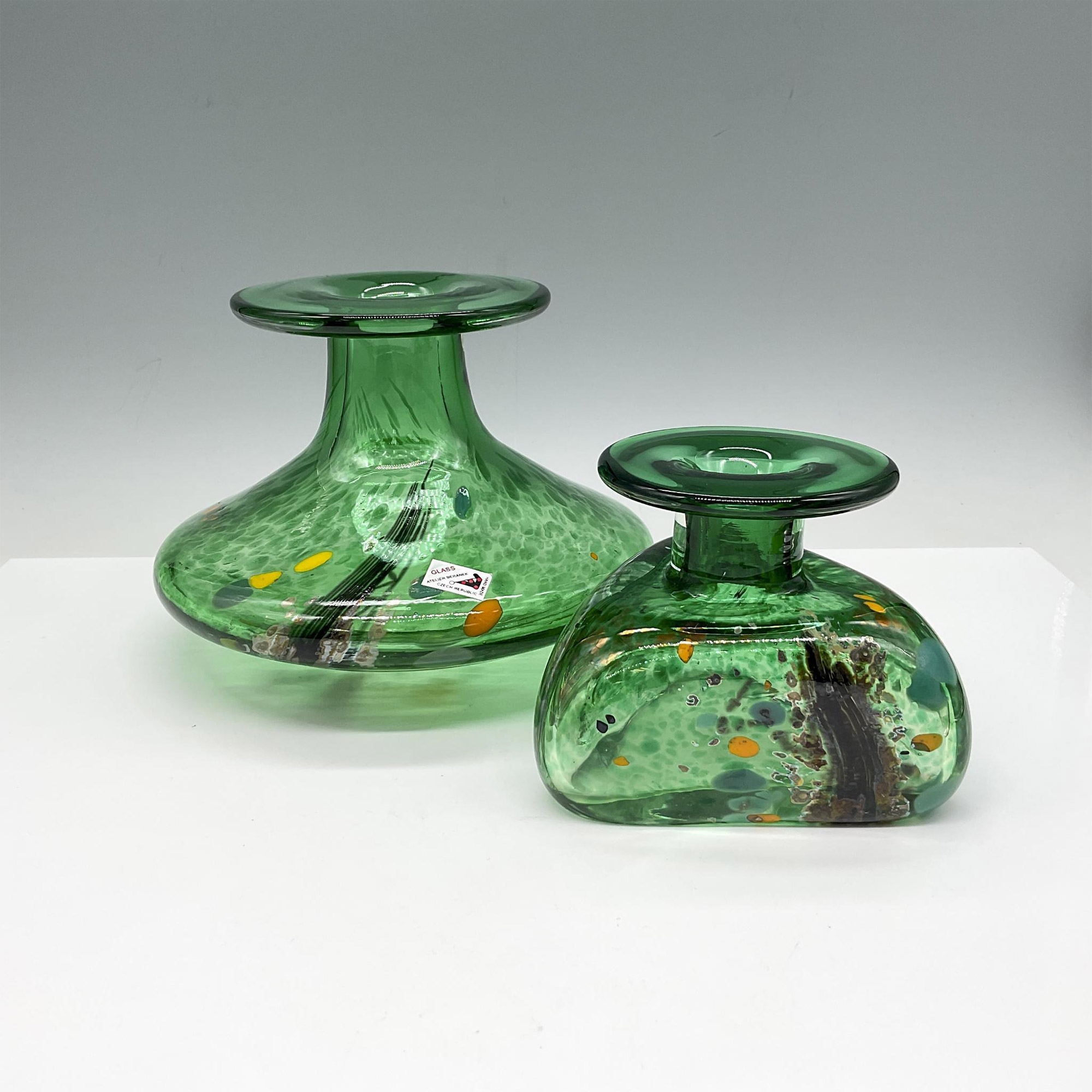 60's Vintage アートガラス Vase by BERANEK,JAN 60's Vintage アートガラス Vase by BERANEK,JAN