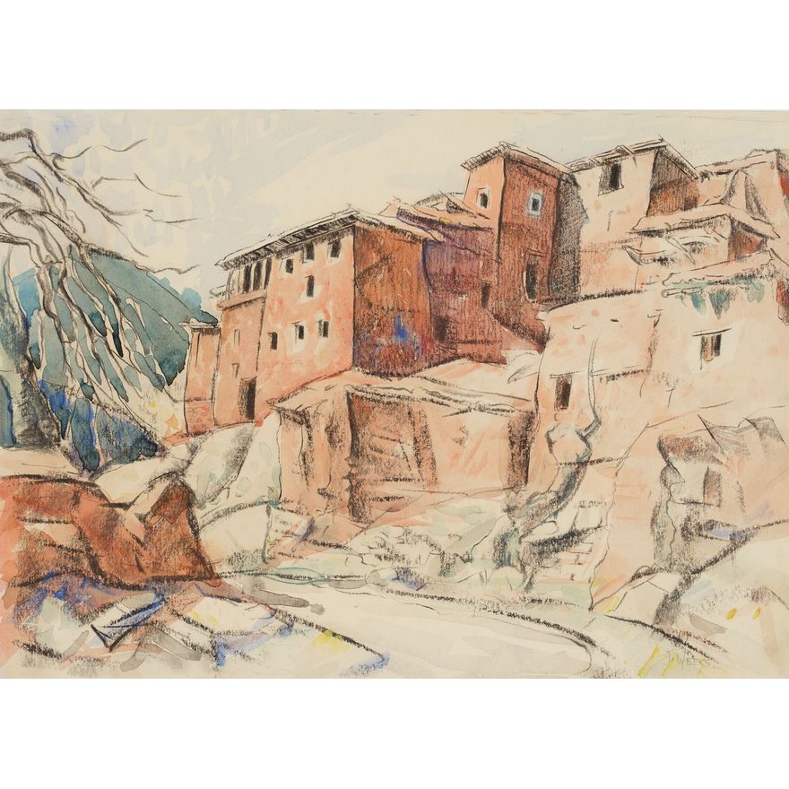 John Weeks 'Moroccan Village'