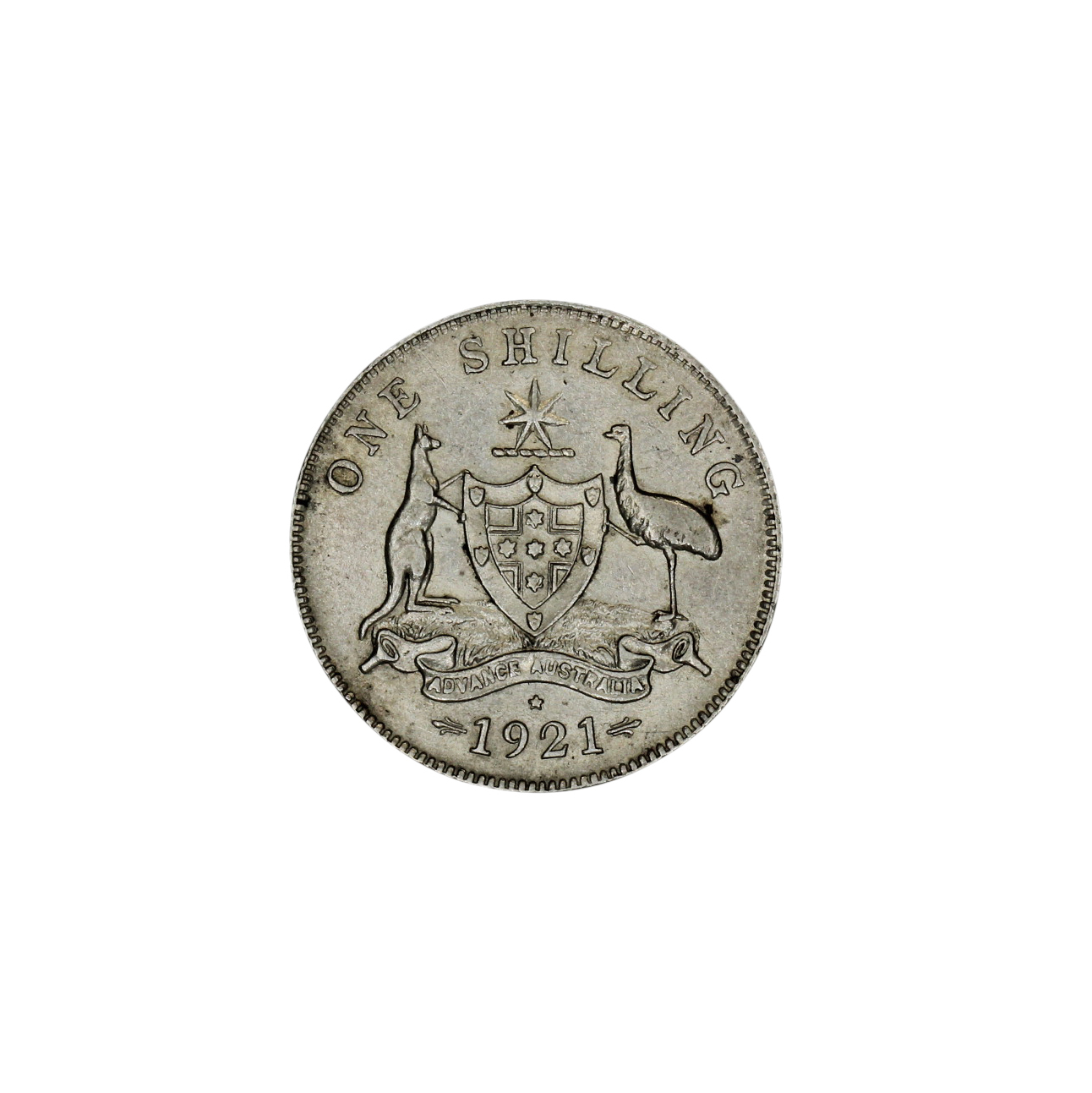 1002. · George V, Shilling, 1921-*, aEF