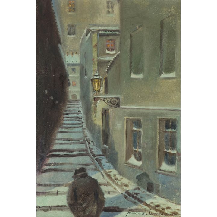 Franciszek Sunderland | Kamienne schodki w Warszawie