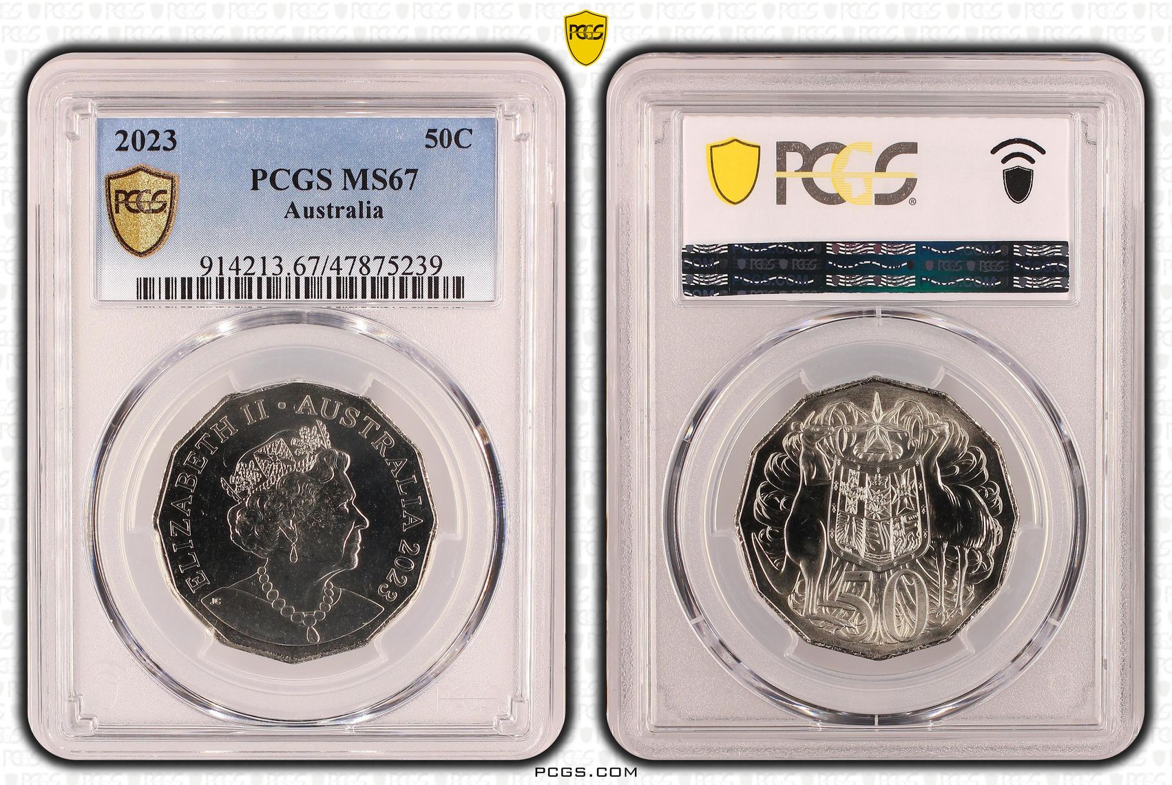 , Fifty Cent, 2023, PCGS MS67